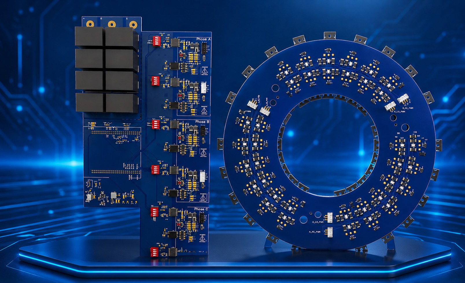 motor control design and power stage